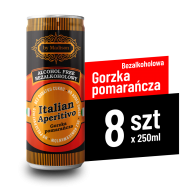 Bezalkoholowy drink ITALIAN APERITIVO 250ml - 8 szt - 8pom.png